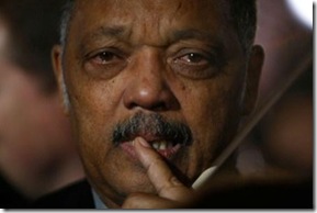 Rev. Jesse Jackson Sheds Tears on Election Night at Grant Park, Chicago
