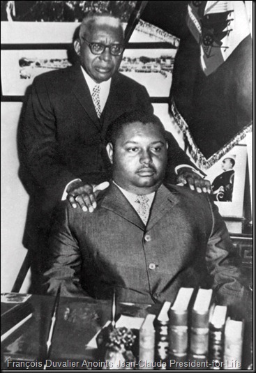 François and Jean-Claude Duvalier